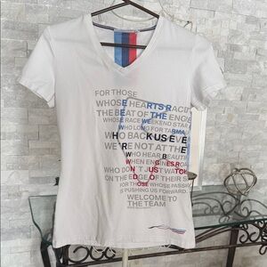 BMW V-Neck Women’s Graphic  T-Shirt S